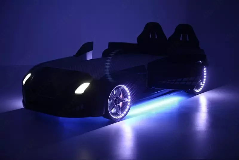 Кровать-машина GTR с открывающимися дверцами от Ferramini 🇹🇷 (Турция)