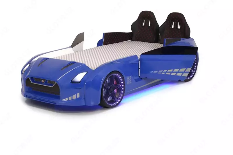 Кровать-машина GTR с открывающимися дверцами от Ferramini 🇹🇷 (Турция)