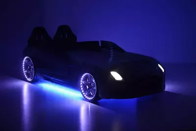 Кровать-машина GTR с открывающимися дверцами от Ferramini 🇹🇷 (Турция)