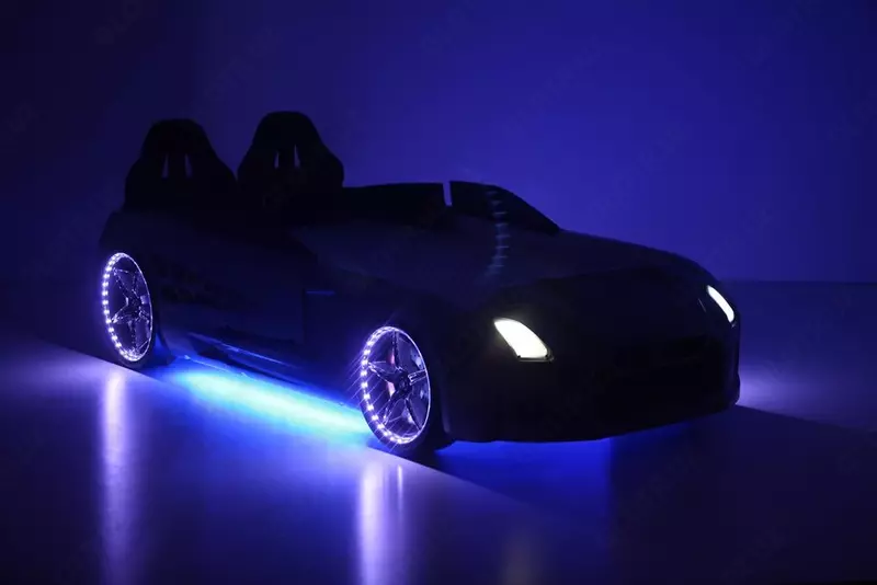 Кровать-машина GTR с открывающимися дверцами от Ferramini 🇹🇷 (Турция)