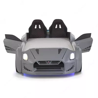 Кровать-машина GTR с открывающимися дверцами от Ferramini 🇹🇷 (Турция)