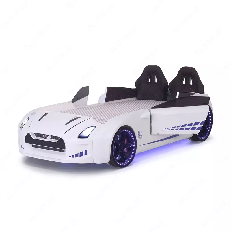 Кровать-машина GTR с открывающимися дверцами от Ferramini 🇹🇷 (Турция)