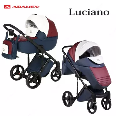 Коляска Adamex Luciano Deluxe (Польша) 3 в 1