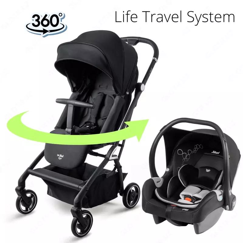 Компактная коляска Life 360 2 в 1 от французского бренда Jikel