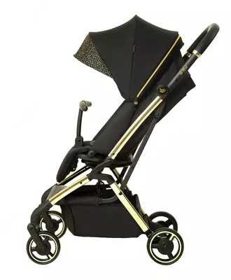 Компактная коляска Life 360 ° 2 в 1 на золотой раме от Jikel (Франция)