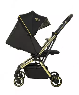 Компактная коляска Life 360 ° 2 в 1 на золотой раме от Jikel (Франция)