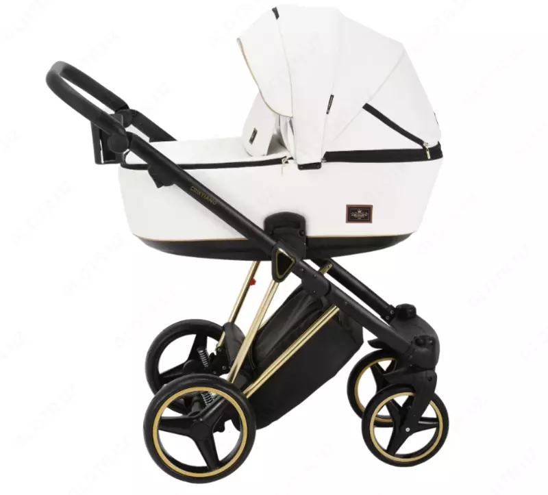 Коляска Adamex Cristiano Special Edition DELUXE 🇵🇱(Польша) 3 в 1 ЭКО КОЖА