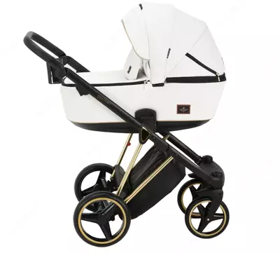 Коляска Adamex Cristiano Special Edition DELUXE 🇵🇱(Польша) 3 в 1 ЭКО КОЖА