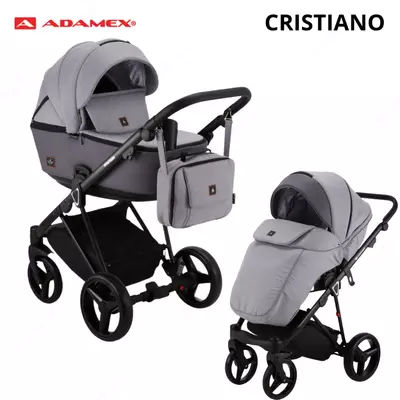 Коляска ADAMEX CRISTIANO 🇵🇱(Польша) 3 в 1