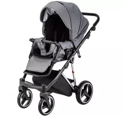 Коляска Adamex Cristiano Special Edition DELUXE 🇵🇱(Польша) 3 в 1 ЭКО КОЖА