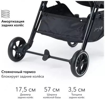 Коляска прогулочная LUNA от Happy baby (Великобритания)