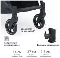 Коляска прогулочная LUNA от Happy baby (Великобритания) 5 383 453.5 сум - CHICCOBABY.UZ