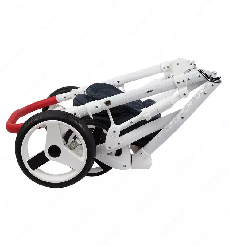 Коляска Adamex MONTE CARBON🇵🇱 3 в 1 (Польша) Эко кожа