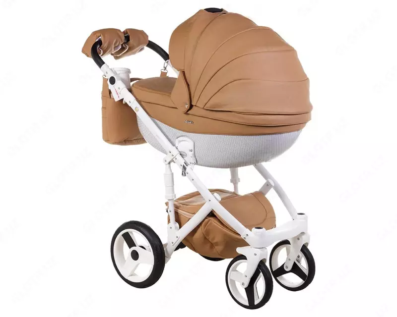 Коляска Adamex MONTE CARBON🇵🇱 3 в 1 (Польша) Эко кожа