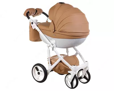 Коляска Adamex MONTE CARBON🇵🇱 3 в 1 (Польша) Эко кожа