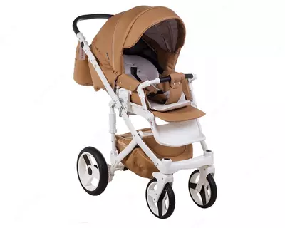 Коляска Adamex MONTE CARBON🇵🇱 3 в 1 (Польша) Эко кожа