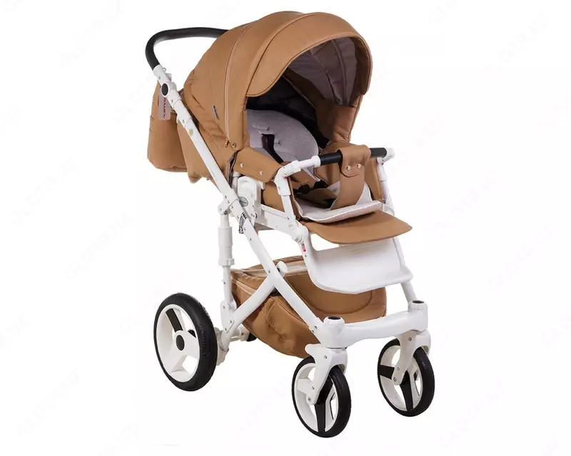 Коляска Adamex MONTE CARBON🇵🇱 3 в 1 (Польша) Эко кожа