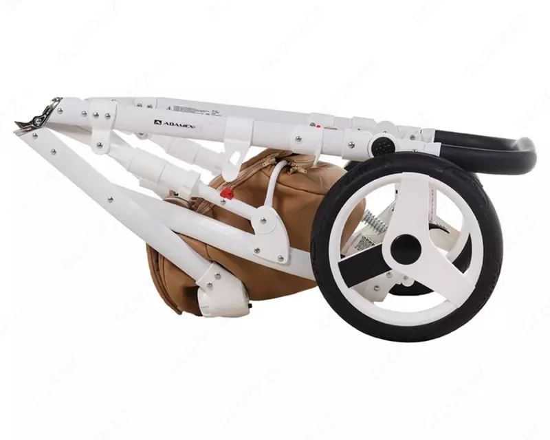 Коляска Adamex MONTE CARBON🇵🇱 3 в 1 (Польша) Эко кожа