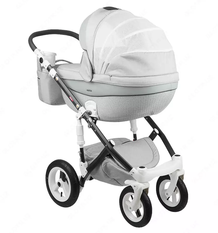 Коляска Adamex MONTE CARBON🇵🇱 3 в 1 (Польша) Эко кожа