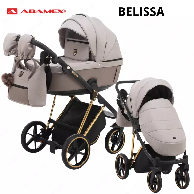 Коляска ADAMEX BELISSA 3 в 1 (Польша)