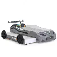 Кровать машина с выдвижным спальным местом Forza2 от Ferramini 🇹🇷 (Турция) 2 СПАЛЬНЫХ МЕСТА