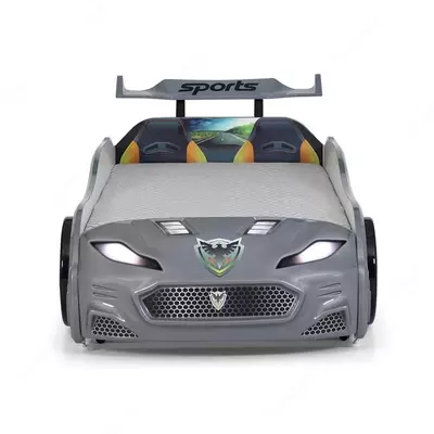 Кровать машина с выдвижным спальным местом Forza2 от Ferramini 🇹🇷 (Турция) 2 СПАЛЬНЫХ МЕСТА