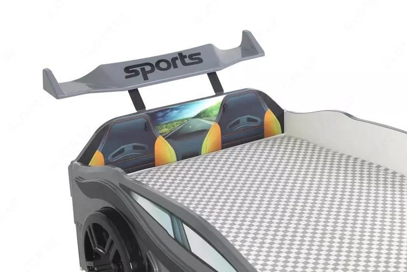 Кровать машина с выдвижным спальным местом Forza2 от Ferramini 🇹🇷 (Турция) 2 СПАЛЬНЫХ МЕСТА