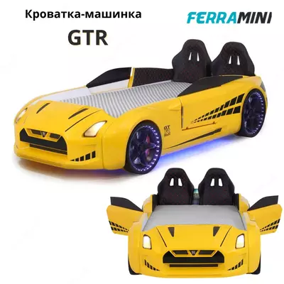 Кровать-машина GTR с открывающимися дверцами от Ferramini 🇹🇷 (Турция)