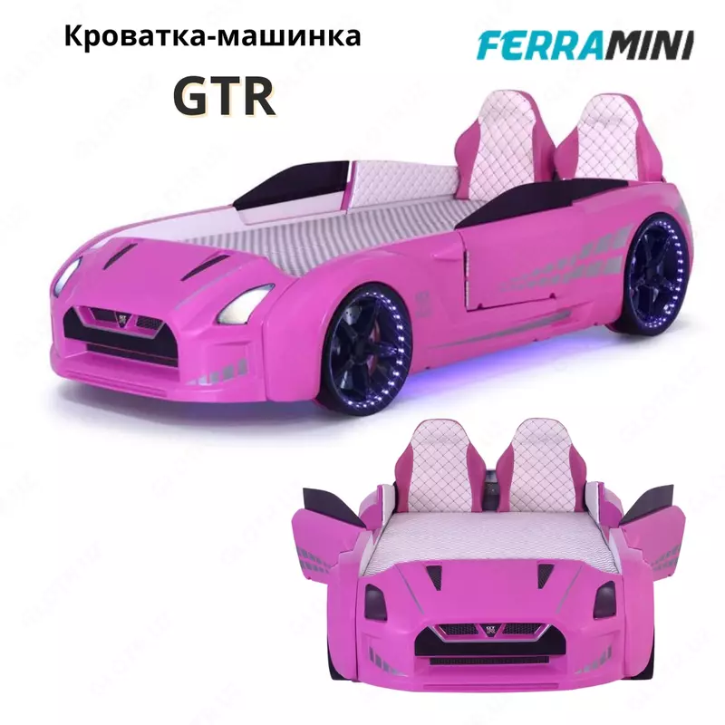 Кровать-машина GTR с открывающимися дверцами от Ferramini 🇹🇷 (Турция)