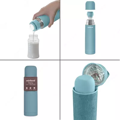 Miniland Terra Бутылка-Термос 500 Мл (Испания)