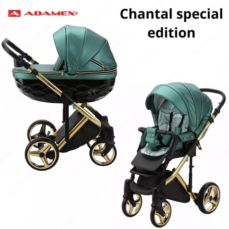 Коляска Adamex Chantal Special Edition 3 в 1 (Польша) Эко кожа