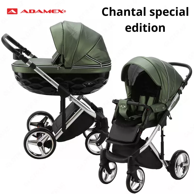 Коляска Adamex Chantal Special Edition 3 в 1 (Польша) Эко кожа