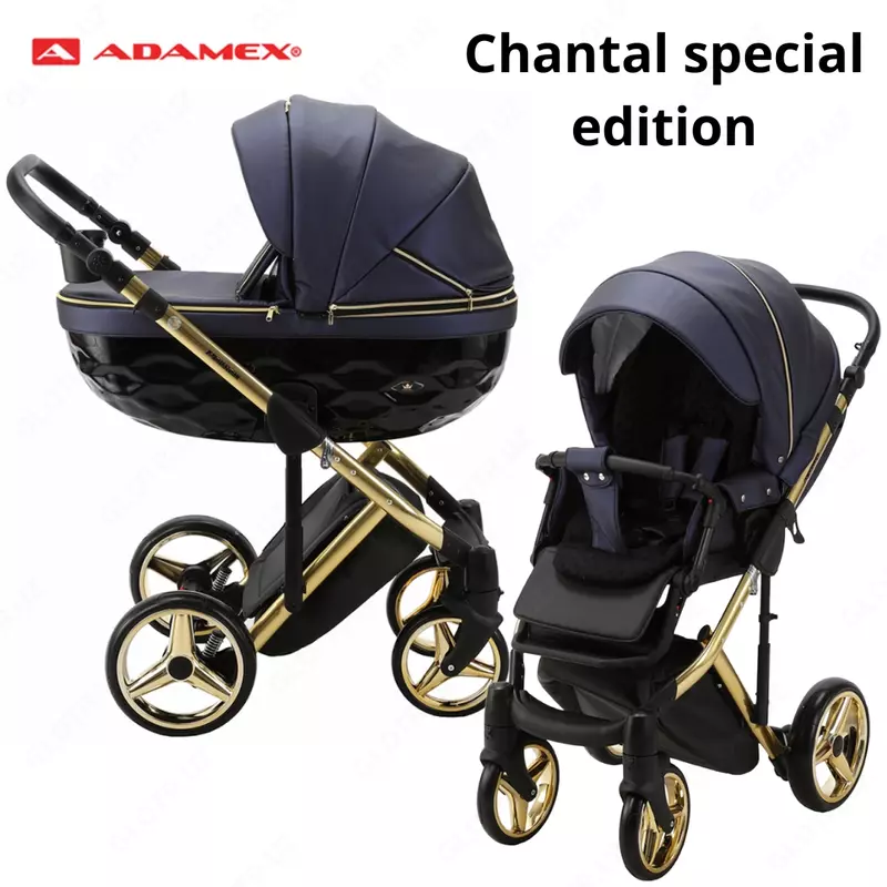 Коляска Adamex Chantal Special Edition 3 в 1 (Польша) Эко кожа