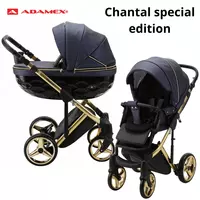 Коляска Adamex Chantal Special Edition 3 в 1 (Польша) Эко кожа - по запросу
