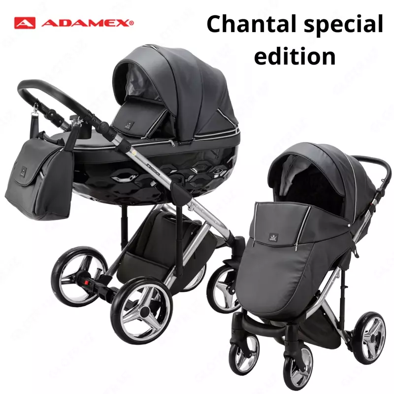 Коляска Adamex Chantal Special Edition 3 в 1 (Польша) Эко кожа