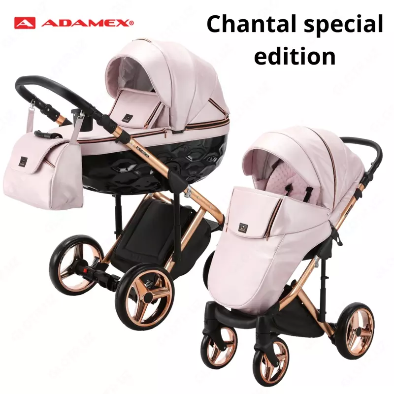 Коляска Adamex Chantal Special Edition 3 в 1 (Польша) Эко кожа