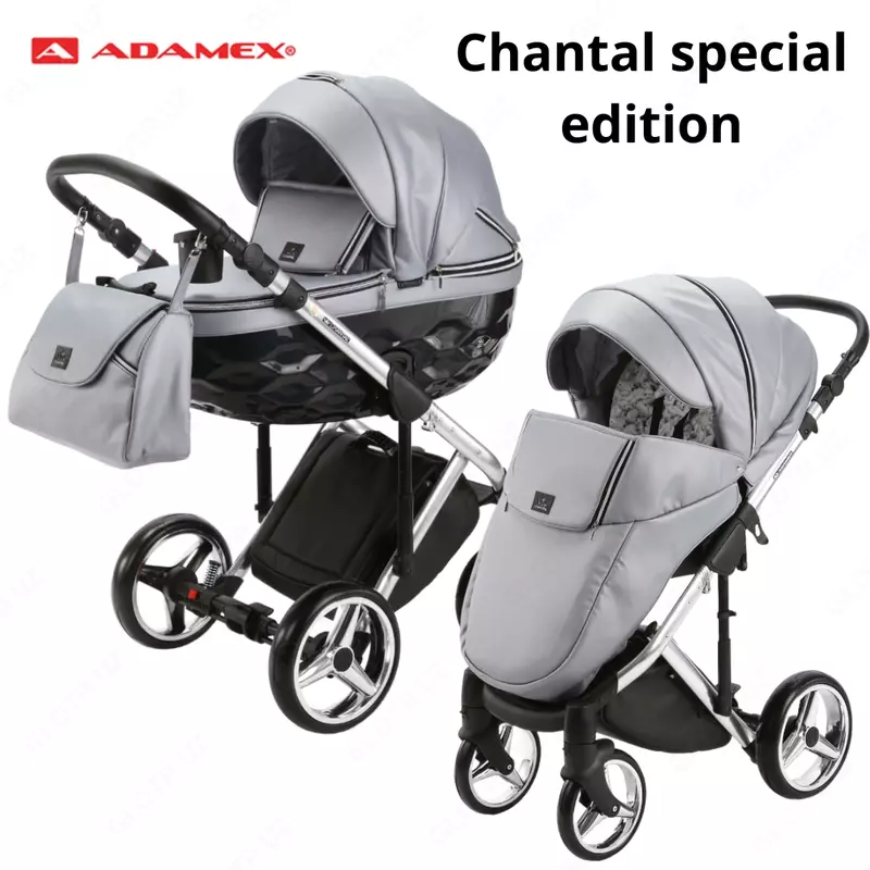 Коляска Adamex Chantal Special Edition 3 в 1 (Польша) Эко кожа