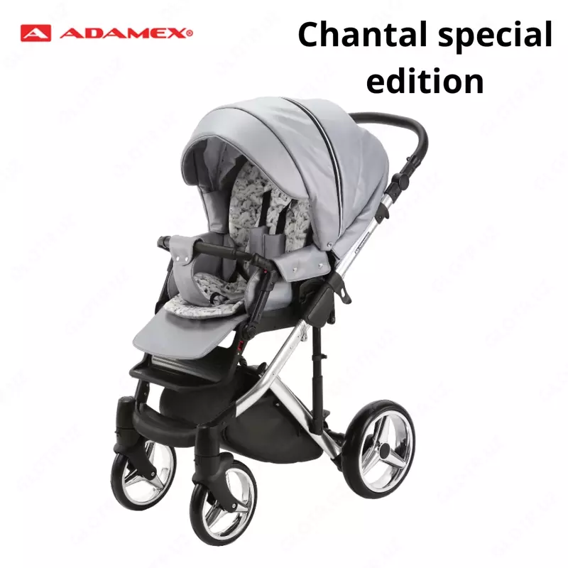 Коляска Adamex Chantal Special Edition 3 в 1 (Польша) Эко кожа
