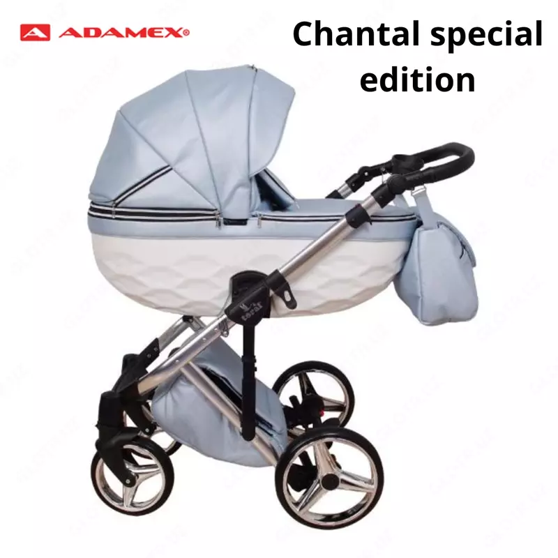 Коляска Adamex Chantal Special Edition 3 в 1 (Польша) Эко кожа