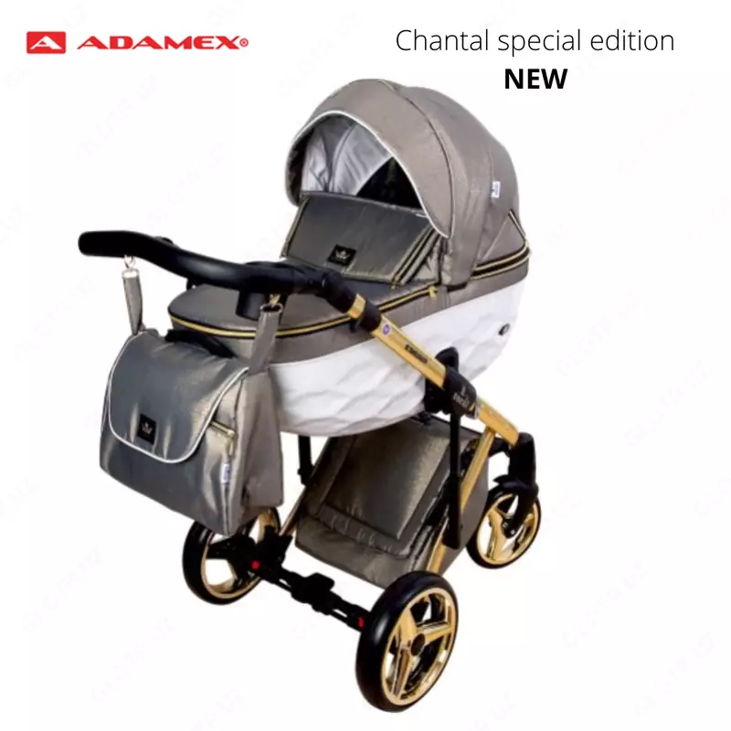 Коляска Chantal Special edition expensive fabric 3 в 1 (Польша) NEW