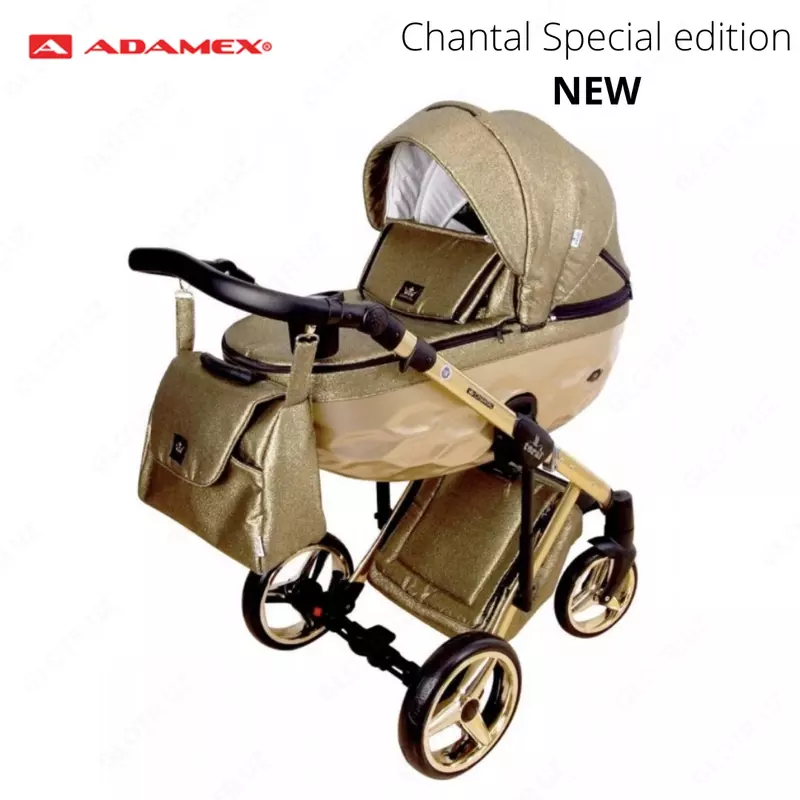 Коляска Chantal Special edition expensive fabric 3 в 1 (Польша) NEW