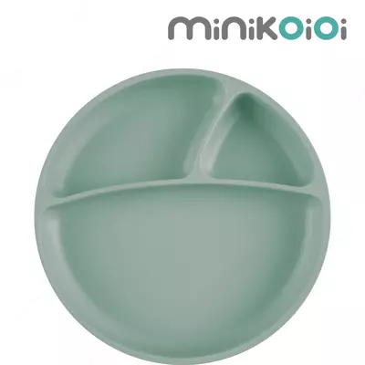 Тарелка с отделениями секционная на присоске Minikoioi