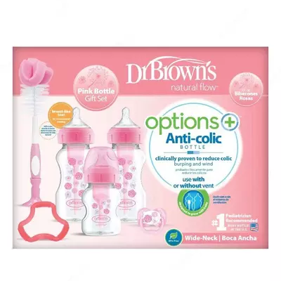 Dr browns shisha sovg'a to'plami, 5 in 1 0 oy+.