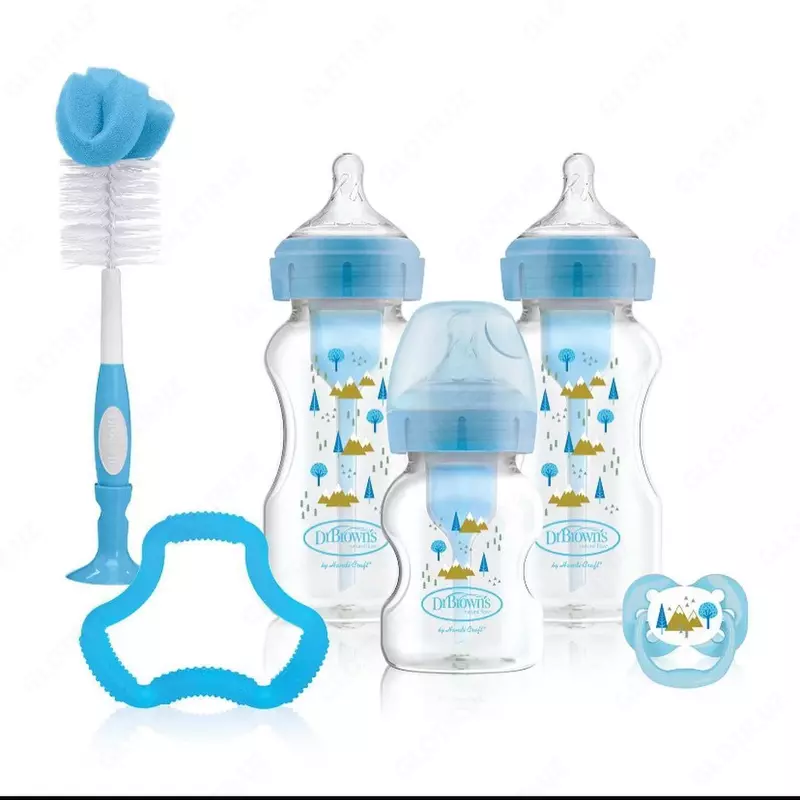 Dr browns shisha sovg'a to'plami, 5 in 1 0 oy+.