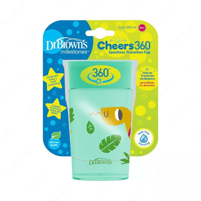 Dr Braunning to'kilmaydigan kubogi ilon, 300ml 9 + oy