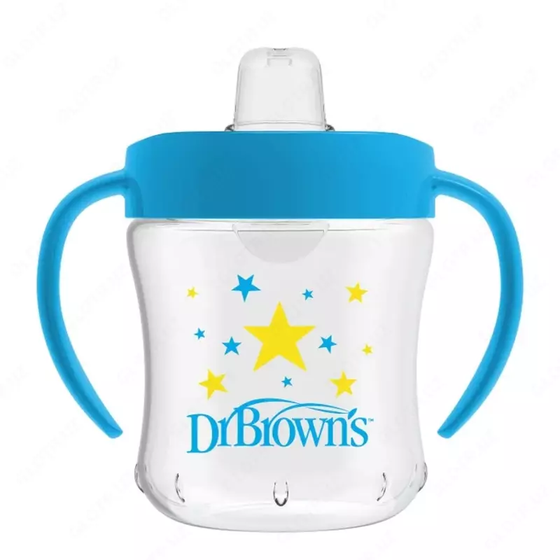 Dr Brown's nay bilan to'kilmaydigan chashka, 180 ml, 6 oy