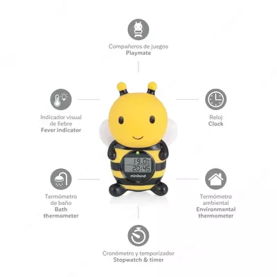 Цифровой термометр для воды и воздуха Miniland Thermo Bath