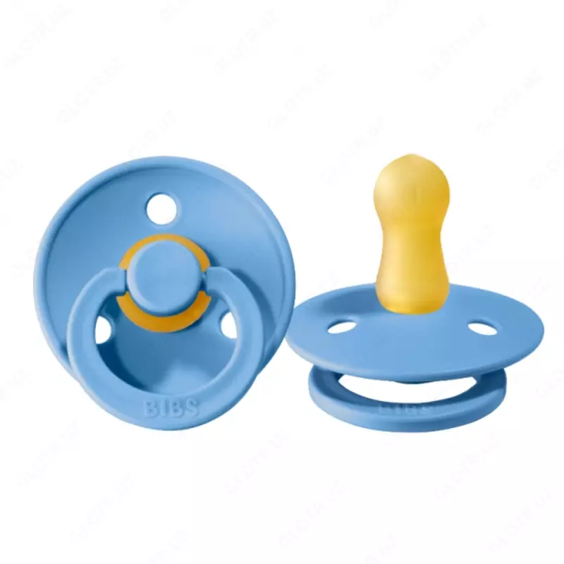 Klassik lateks so'rg'ich BIBS color Sky Blue 6-18 oy (hajmi 2)