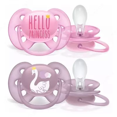AVENT Пустышка серии Ultra Soft 6-18 мес.