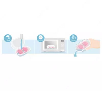 Silikon emzik Avent Ultra yumshoq (0-6 m)) 2 dona.